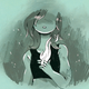 A section from the cover of Noelle Stevenson’s graphic novel memoir, The Fire Never Goes Out. All images: HarperCollins/Stevens.